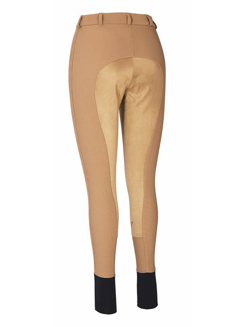TuffRider® Ladies’ Ribb Low-Rise Pull-On Knee-Patch Breech
