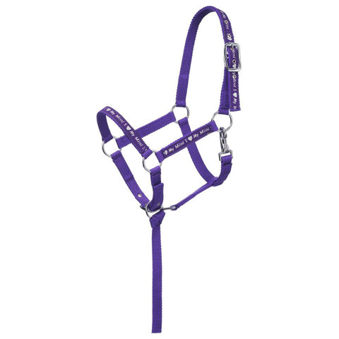 Tough1® “I Love My Mini” Nylon Halter
