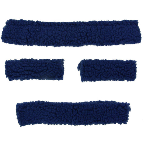 4-Piece Fleece Halter Tube Set
