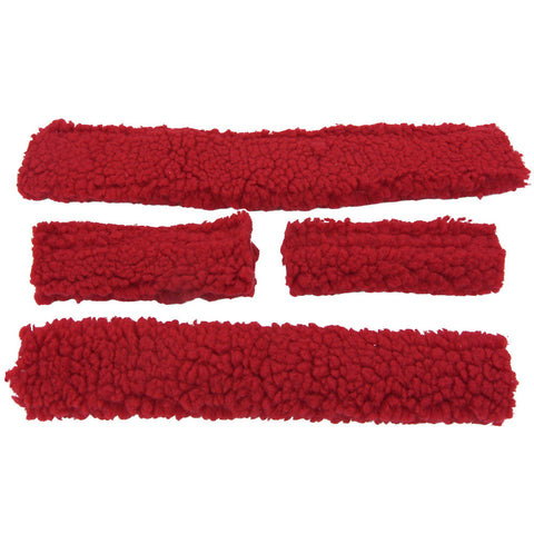 4-Piece Fleece Halter Tube Set