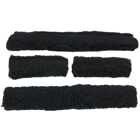 4-Piece Fleece Halter Tube Set