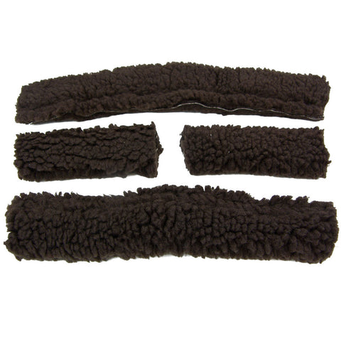 4-Piece Fleece Halter Tube Set