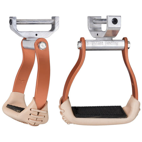 Tough1® Aluminum Swivel & Lock Stirrups