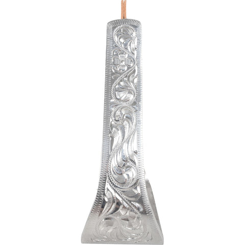 Cashel® Aluminum Engraved Slanted Stirrup - 21/2" Deep