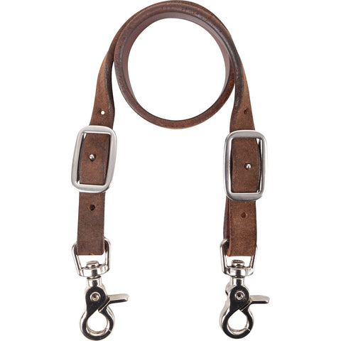 Martin Saddlery® Breast Collar Wither Strap in Roughout Leather