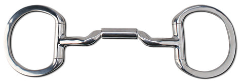 Myler® Mullen Barrel Low Port Eggbutt MB 06 Without Hooks
