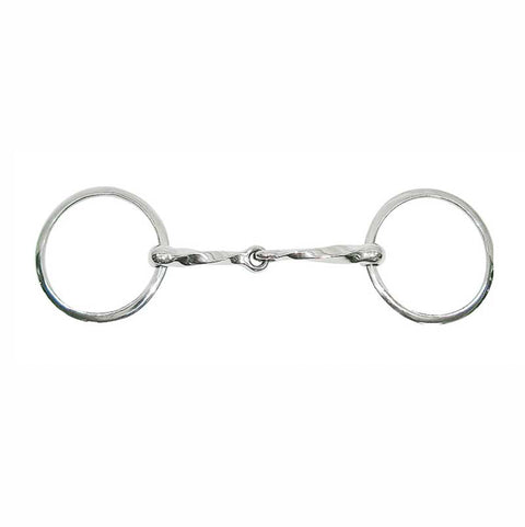 Metalab Magic System™ Sharp Twisted Mouthpiece Loose Ring Snaffle Bit