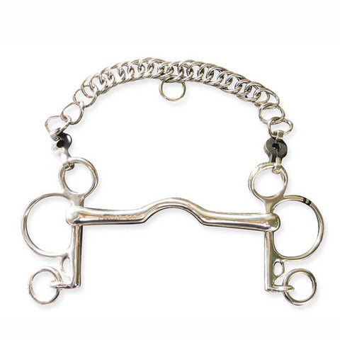 Metalab Low Port Pelham Bit-15mm