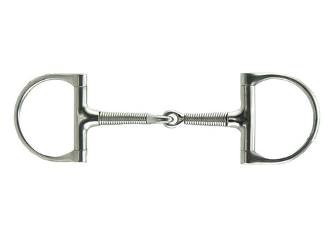 Coronet™ Stainless Steel Wire-Wound D-Ring Bit, 5" Mouth