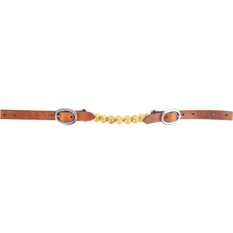 Martin Saddlery® Brass Ball Curb Strap