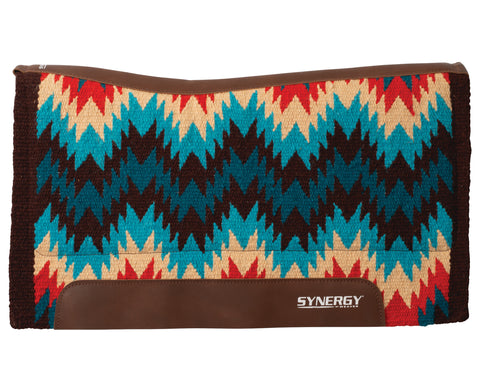 Weaver Leather® Contoured Woven Wool Top, Foam & Felt Western Saddle Pad
