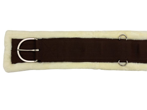 Showman® Nylon Premium Fleece Girth