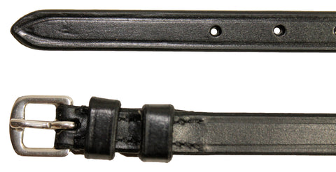 Coronet™ English Leather Spur Straps with Keepers