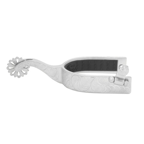 Metalab Anti-Slip Rubber Comfort - Reining Large Spurs