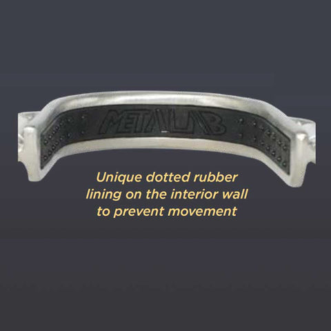 Metalab Anti-Slip Rubber Comfort - Barrel Racing Bumper Spurs