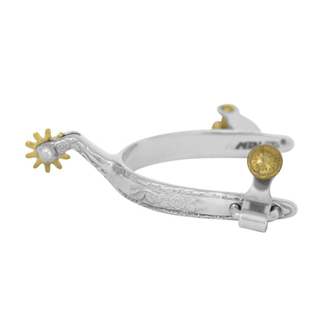 Metalab Ladies’ Engraved Roper Spurs