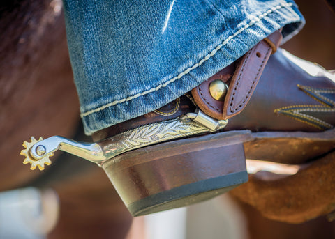 Metalab Engraved Stock Spurs