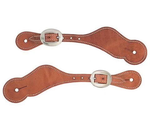 Weaver Leather® Ladies’ Harness Leather Western Spur Straps