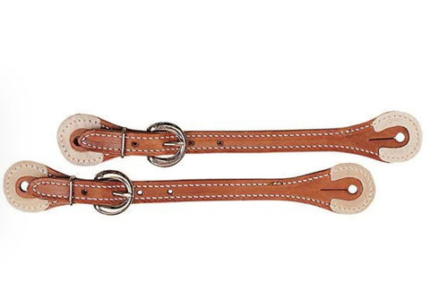 Weaver Leather® Western Spur Straps with Rawhide Corners