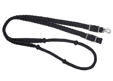 Tough1® Deluxe Knotted Cord Roping Reins