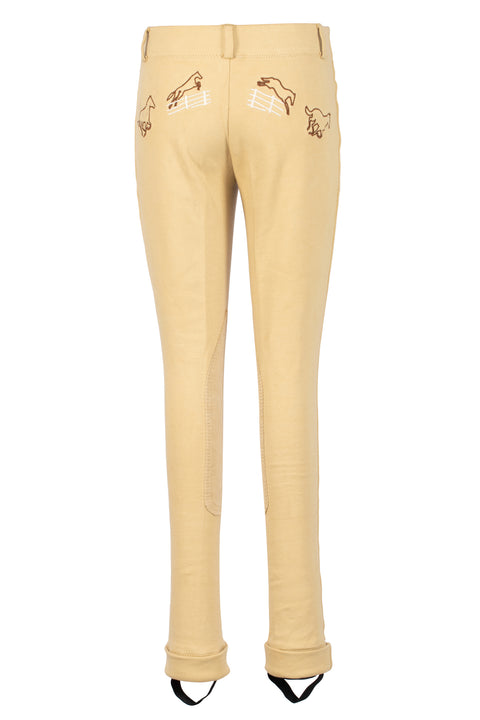 TuffRider® Children’s Cotton Embroidered Pull-On Jods