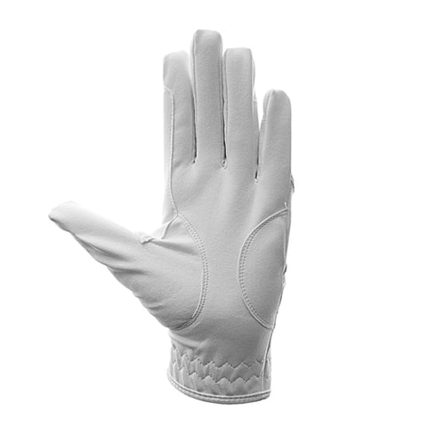 Grewal Equestrian™ Victoria Synthetic Leather with Lycra Riding Gloves with Touchscreen Capability