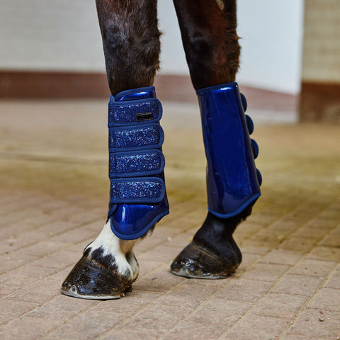 Horze Brushing Boots with Glitter