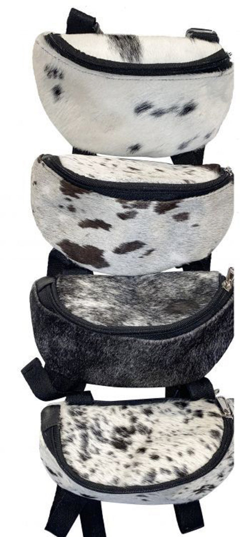 Showman® Hair-On Cowhide Saddle Pouch