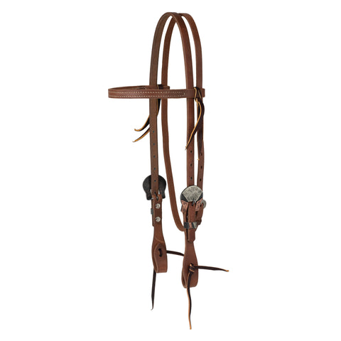 Weaver Leather® ProTack® Headstall with Designer Hardware & Browband