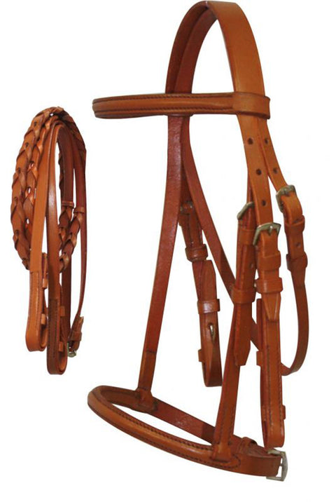 Horse Size English Bridle & Reins