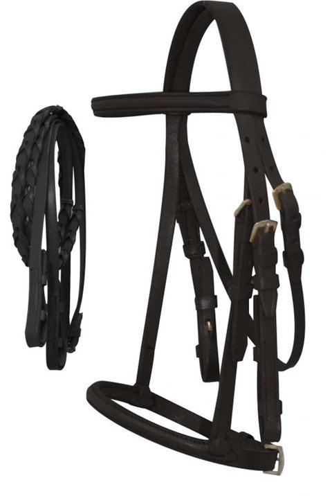 Mini Size English Bridle & Reins