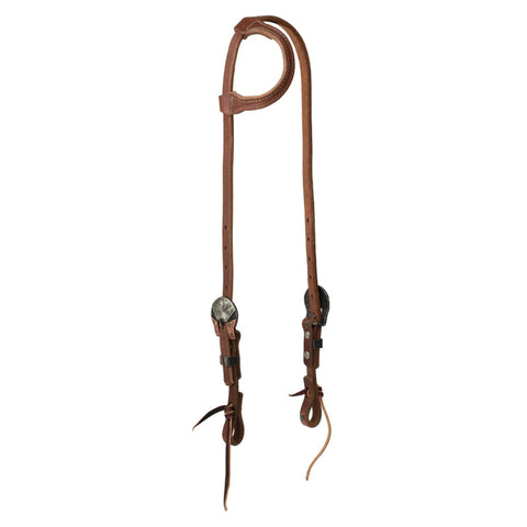 Weaver Leather® Protack® Sliding Ear Headstall with Designer Hardware
