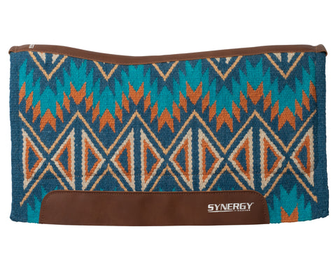 Weaver Leather® Synergy® Contoured Performance Saddle Pad with Merino Fleece