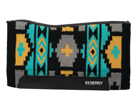 Weaver Leather® Synergy® Contoured Performance Saddle Pad with Merino Fleece