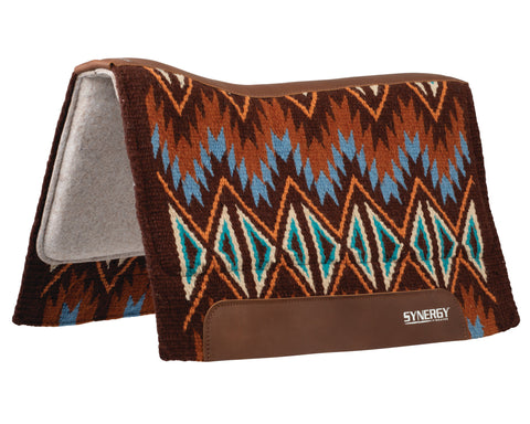 Weaver Leather® Synergy® Contoured Performance Saddle Pad with Merino Fleece