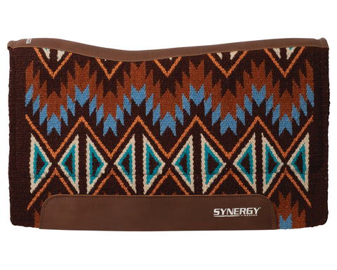 Weaver Leather® Synergy® Contoured Performance Saddle Pad with Merino Fleece