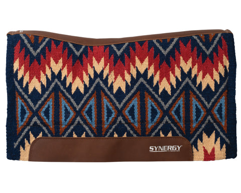 Weaver Leather® Synergy® Contoured Performance Saddle Pad with Merino Fleece