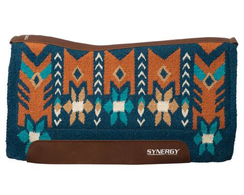 Weaver Leather® Synergy® Contoured Performance Saddle Pad with Merino Fleece