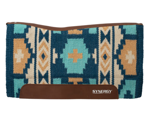 Weaver Leather® Synergy® Contoured Performance Saddle Pad with Merino Fleece