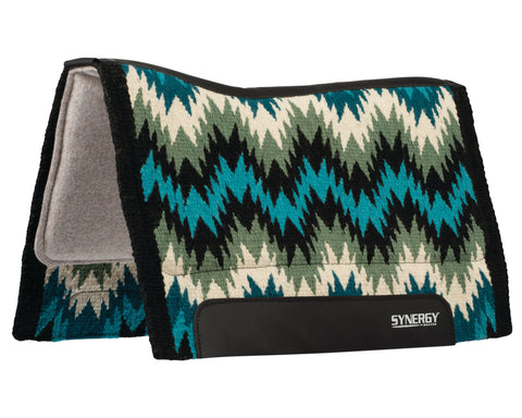 Weaver Leather® Synergy® Contoured Performance Saddle Pad with Merino Fleece