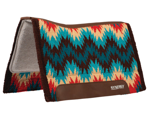 Weaver Leather® Synergy® Contoured Performance Saddle Pad with Merino Fleece