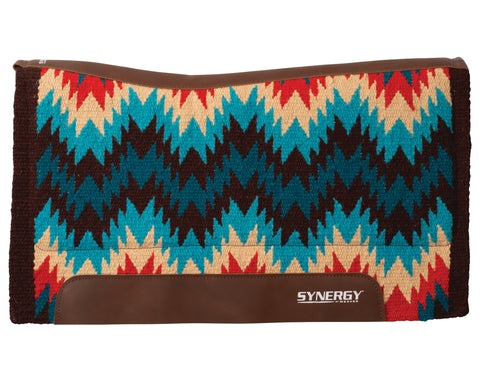 Weaver Leather® Synergy® Contoured Performance Saddle Pad with Merino Fleece
