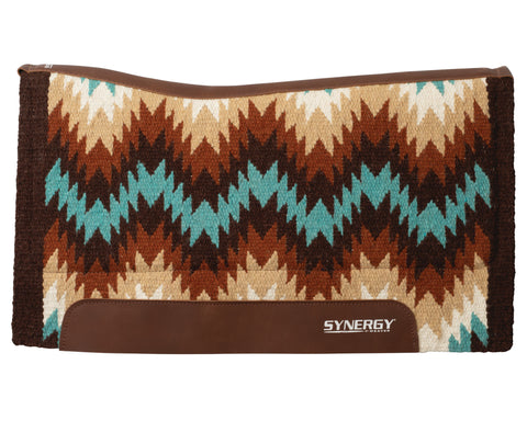 Weaver Leather® Synergy® Contoured Performance Saddle Pad with Merino Fleece