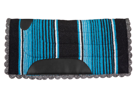 Economy Scalloped Felt-Lined Navajo Saddle Pad
