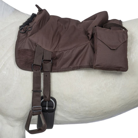 Tough-1® Deluxe Bareback Pad with Accessory Bags