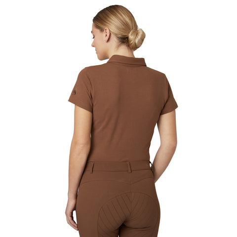 Horze Ladies’ Lia Organic Cotton Polo Shirt