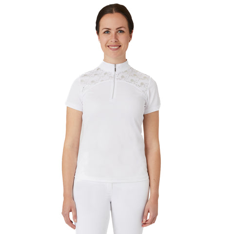 Horze Ladies’ Kaitlin Short Sleeve Performance Show & Training Shirt