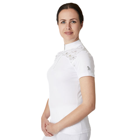 Horze Ladies’ Kaitlin Short Sleeve Performance Show & Training Shirt