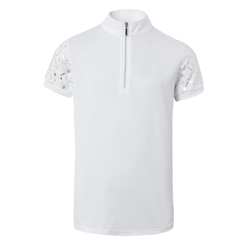 Horze Kids’ Fia Short Sleeve Training & Show Shirt