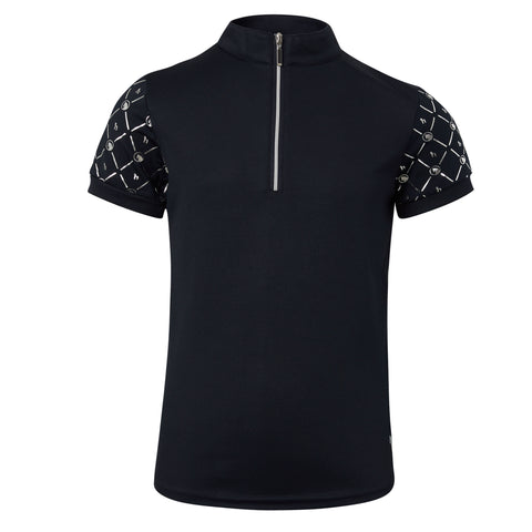 Horze Kids’ Fia Short Sleeve Training & Show Shirt